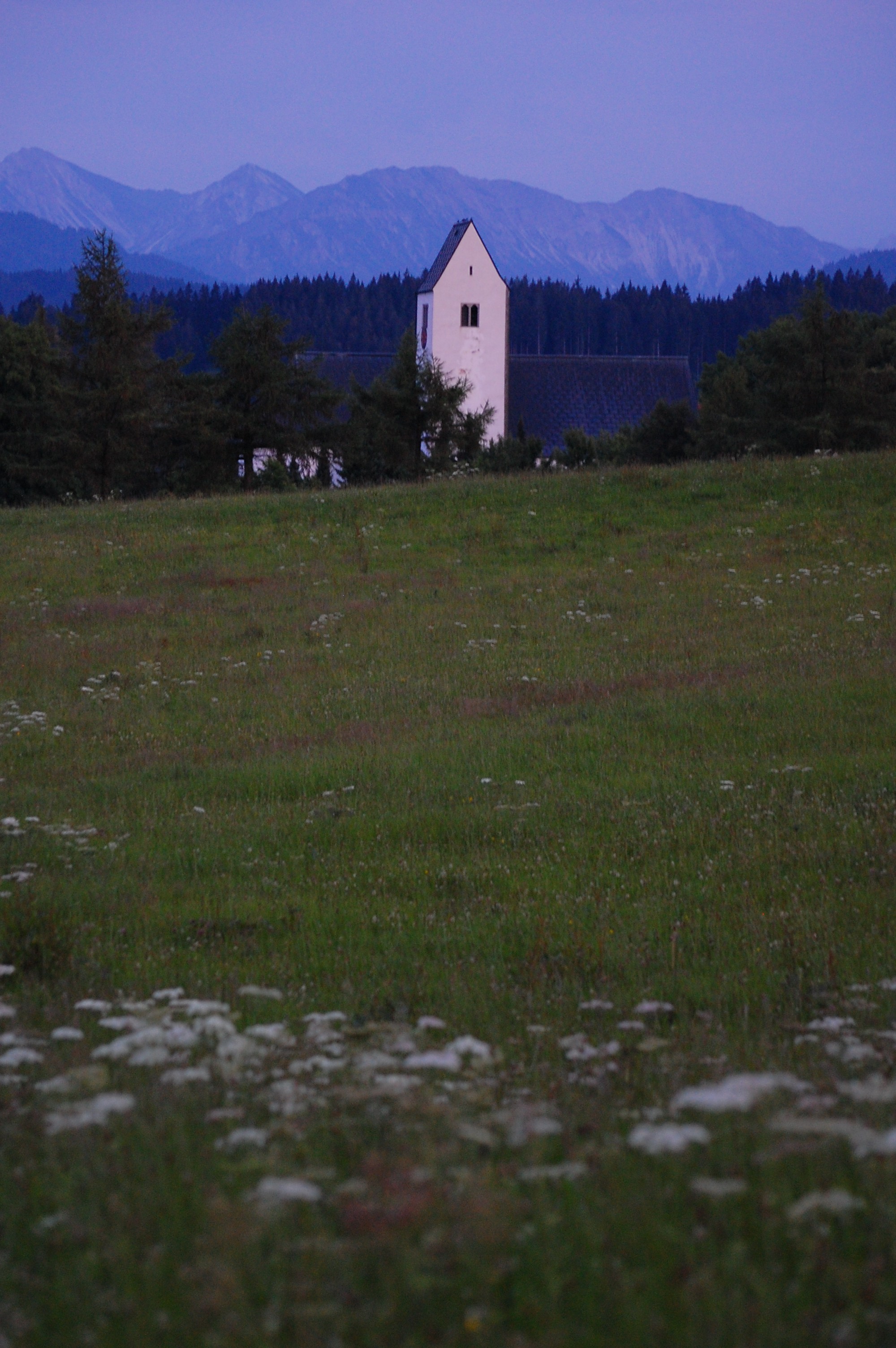 St. Michael in Mittelberg, 1036m über NN
