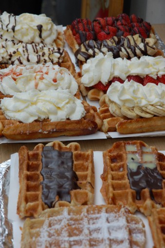Kalorienbombe...lecker Waffeln